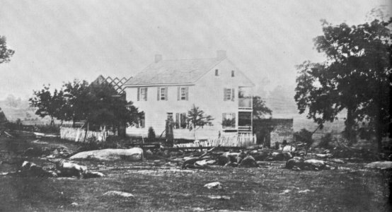 O'Sullivan, Timothy H. - Gettysburg, Hauptquartier des General Sickles (Zeno Fotografie)