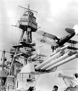 O3U-3s on USS Pennsylvania (BB-38) in 1935