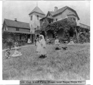 Oak Knoll Farm House, near Napa, Napa Co. LCCN2002719291