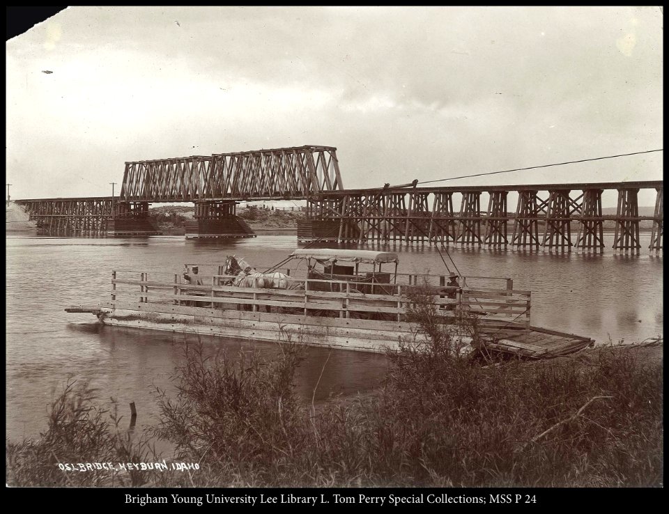 O.S.L. Bridge, Heyburn, Idaho