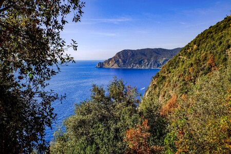 Mediterranean coast seascape