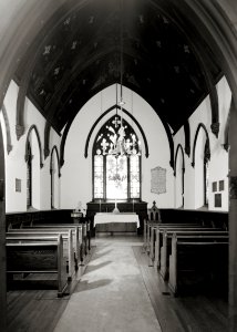 Oak Hill Cemetery Chapel - interior photo