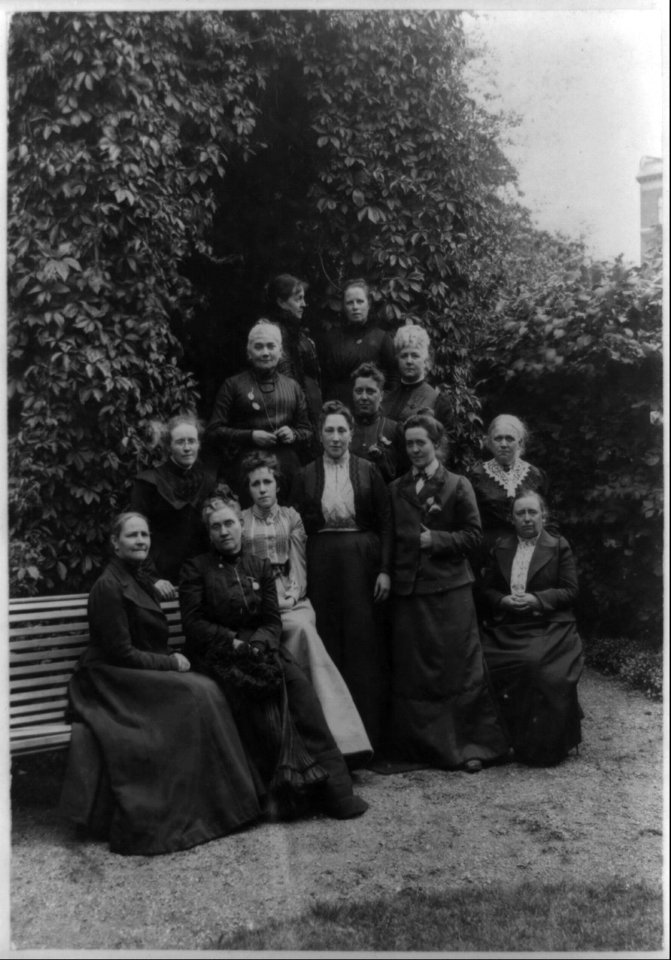 Official representatives of the International Council of Women assembled at Copenhagen, July 10, 11, 12, 1902 LCCN96508966