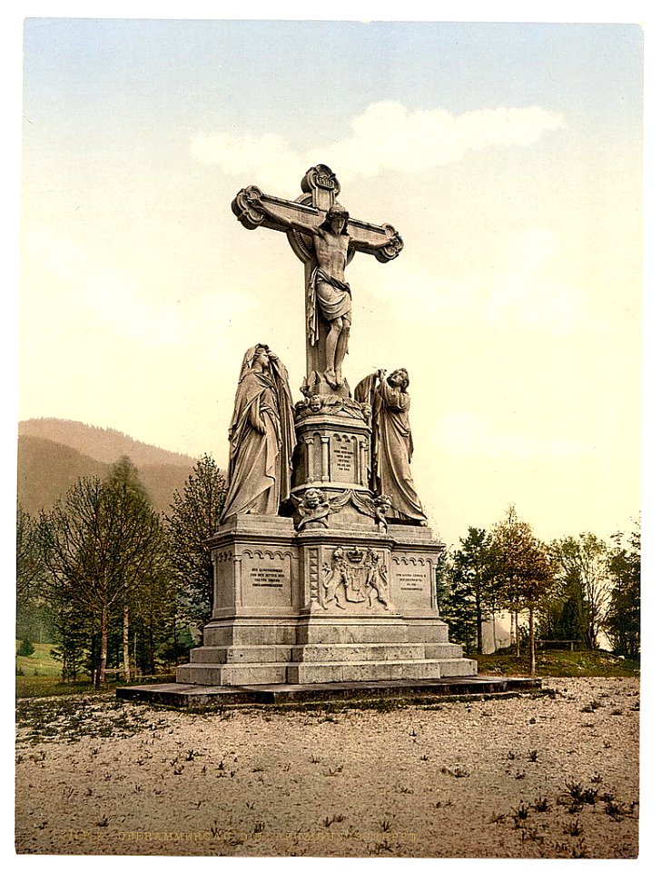 Oberammergau Kreuzigungsgruppe LOC