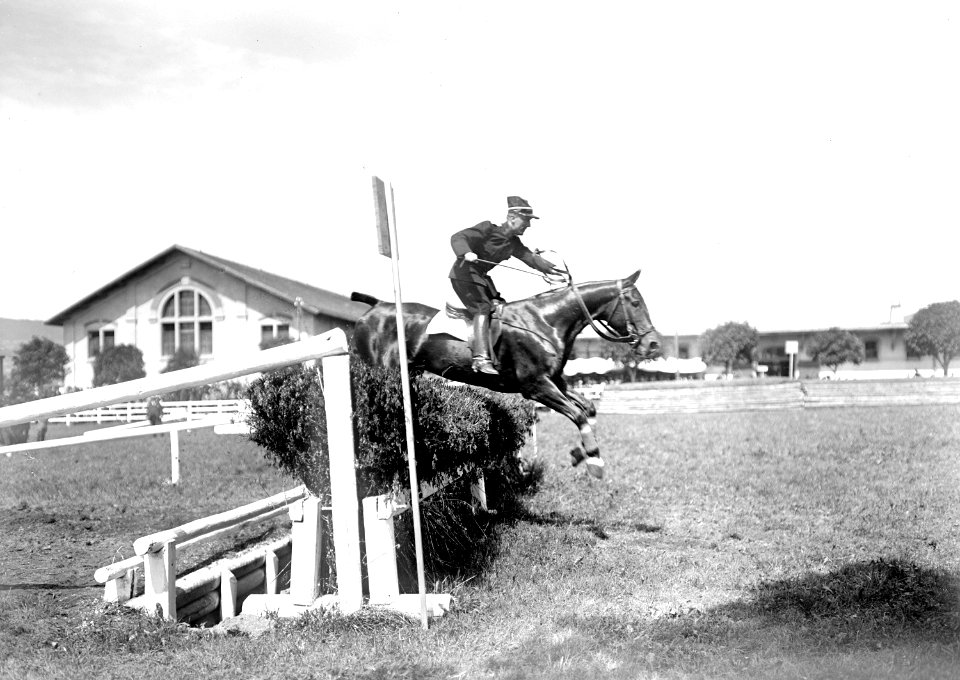 Oberleutnant Aerni bei der Landung am Heckenochsner - CH-BAR - 3239773
