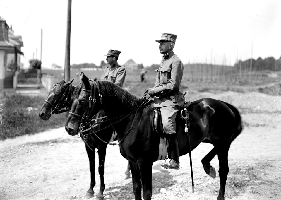 Oberst Ruffieux und Oberstleutnant Curchod - CH-BAR - 3240493