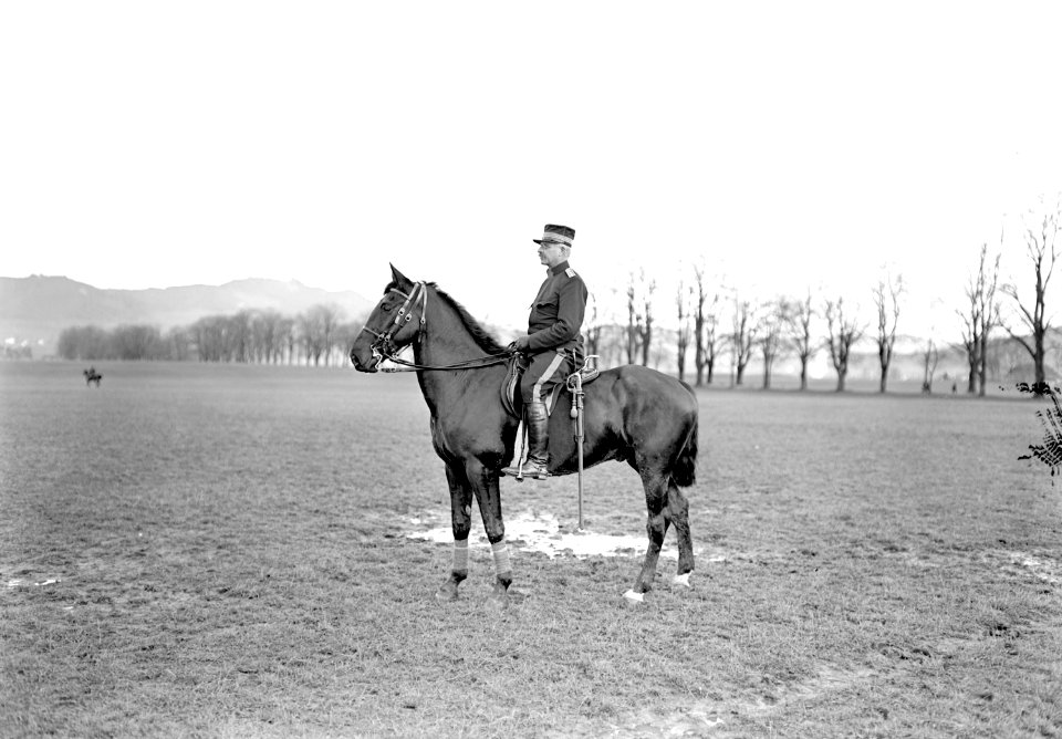 Oberst Egli zu Pferd - CH-BAR - 3237935