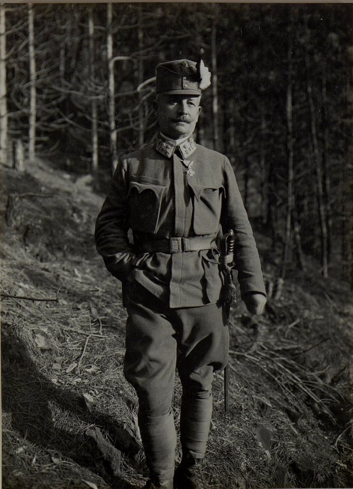 Oberst Schuschnigg vom.K.K. Ldw.Inf.Rgt.Nro.4. (BildID 15459814)