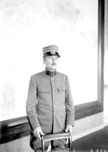 Oberstleutnant Hilfiker, Chef der Telegraphen Sektion - CH-BAR - 3240348