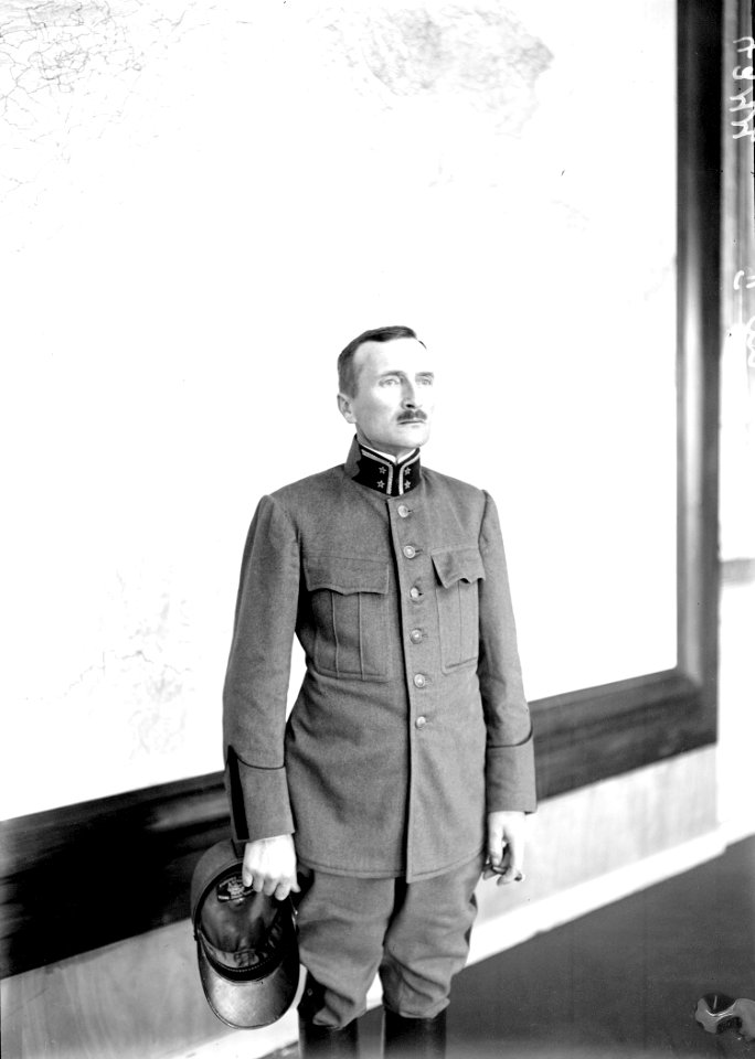 Oberstleutnant Hilfiker, Chef der Telegraphen Sektion - CH-BAR - 3240346
