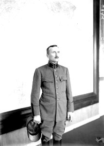 Oberstleutnant Hilfiker, Chef der Telegraphen Sektion - CH-BAR - 3240346