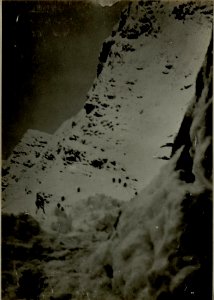 Oberster Teil des Aufstieges auf die Kellerwand zur Station Kunz Stpkt, Kunz Kaverne mit Blick gegen Osten. (BildID 15481576)