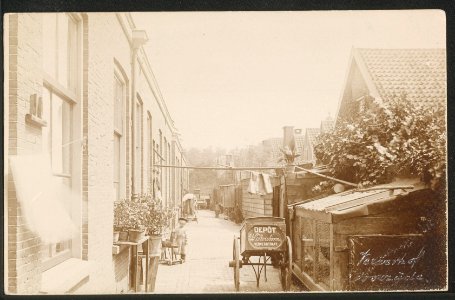 Obreen, Henri Guillaume Arnaud De voormalige Verwershof. ErfgoedLeiden LEI001005669