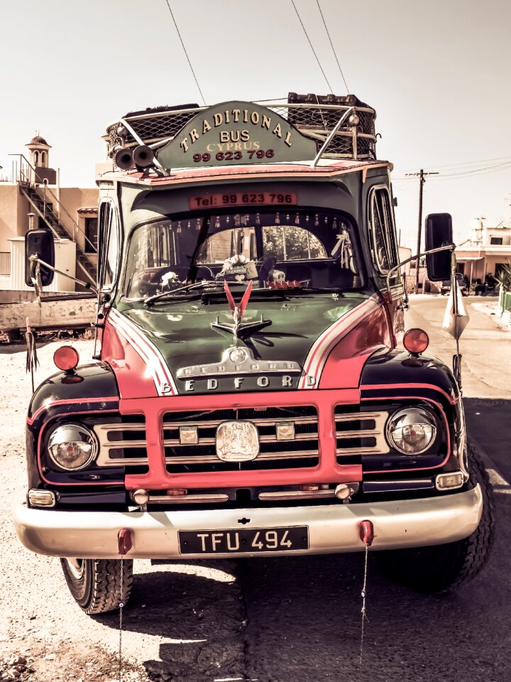 Car retro vintage