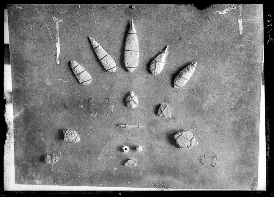 Objectes arqueològics del dòlmen de Santa Cristina d'Aro