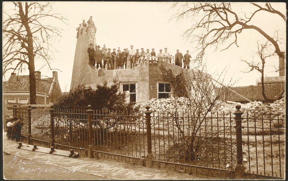 Obreen, Henri Guillaume Arnaud De Oranjeboom gesloopt ErfgoedLeiden LEI001006930