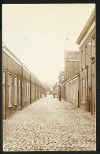 Obreen, Henri Guillaume Arnaud Gezicht op de voormalige Tweede Looierstraat ErfgoedLeiden LEI001005234