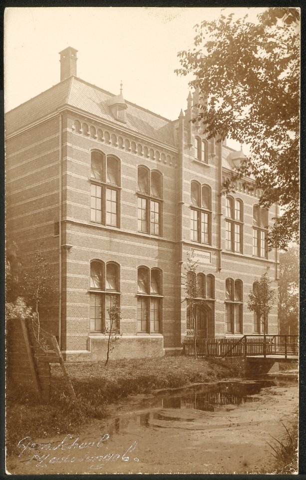 Obreen, Henri Guillaume Arnaud Gemeenteschool Maresingel ErfgoedLeiden LEI001006456