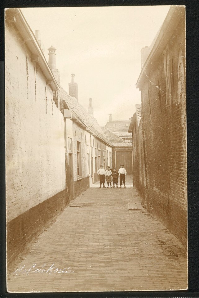 Obreen, Henri Guillaume Arnaud Hof de Kous aan de Zuidsingel. ErfgoedLeiden LEI001005067