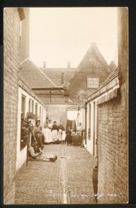 Obreen, Henri Guillaume Arnaud Gezicht in de voormalige Brandewijnspoort. ErfgoedLeiden LEI001004889