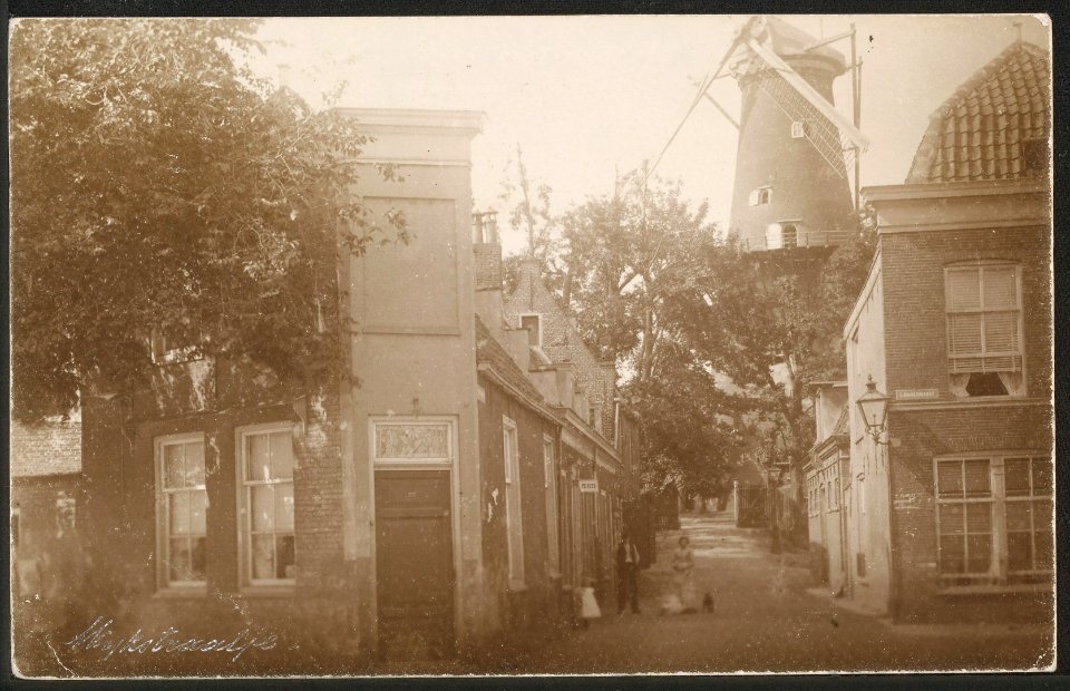Obreen, Henri Guillaume Arnaud Het voormalige Wijkstraatje ErfgoedLeiden LEI001005757
