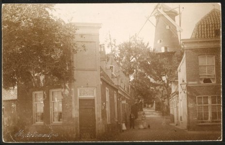Obreen, Henri Guillaume Arnaud Het voormalige Wijkstraatje ErfgoedLeiden LEI001005757