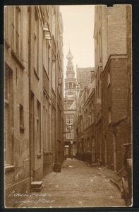 Obreen, Henri Guillaume Arnaud Dwars Koornbrugsteeg ErfgoedLeiden LEI001004965