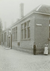Obreen, Henri Guillaume Arnaud Gemeenteschool aan de 6e Groenesteeg ErfgoedLeiden NL-LdnRAL PV PV16AS.5