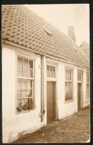 Obreen, Henri Guillaume Arnaud Gezicht in de voormalige Vogelengangpoort. ErfgoedLeiden LEI001005706