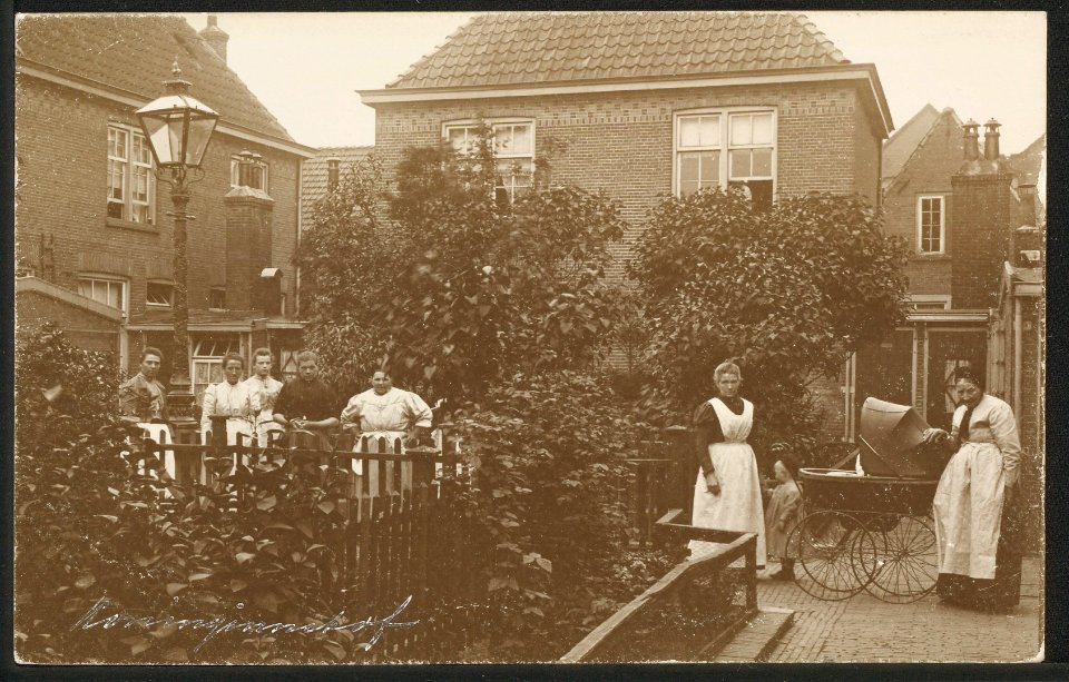 Obreen, Henri Guillaume Arnaud Koninginnehof aan de Langegracht ErfgoedLeiden LEI001005149