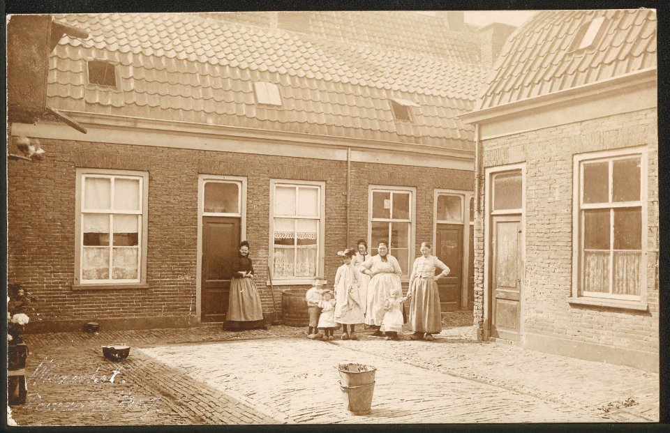 Obreen, Henri Guillaume Arnaud Het voormalige Wernerhof. ErfgoedLeiden LEI001005727