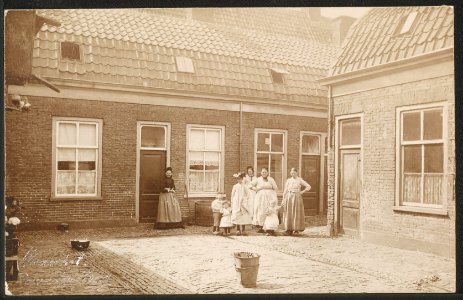 Obreen, Henri Guillaume Arnaud Het voormalige Wernerhof. ErfgoedLeiden LEI001005727