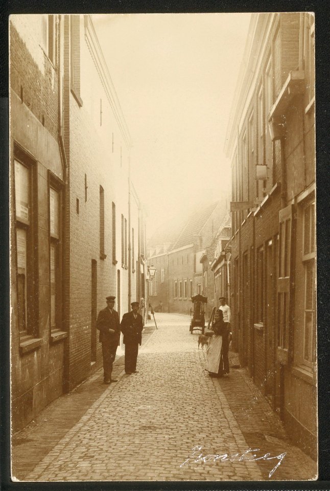 Obreen, Henri Guillaume Arnaud Sionsteeg. ErfgoedLeiden LEI001005555
