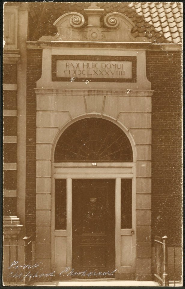 Obreen, Henri Guillaume Arnaud Pieterskerkgracht 9 ErfgoedLeiden LEI001006458