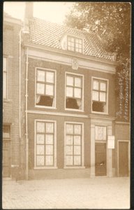 Obreen, Henri Guillaume Arnaud Voorgevel Papengracht 7 ErfgoedLeiden LEI001006873