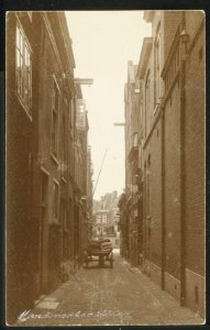 Obreen, Henri Guillaume Arnaud Mandenmakerssteeg ErfgoedLeiden LEI001005238