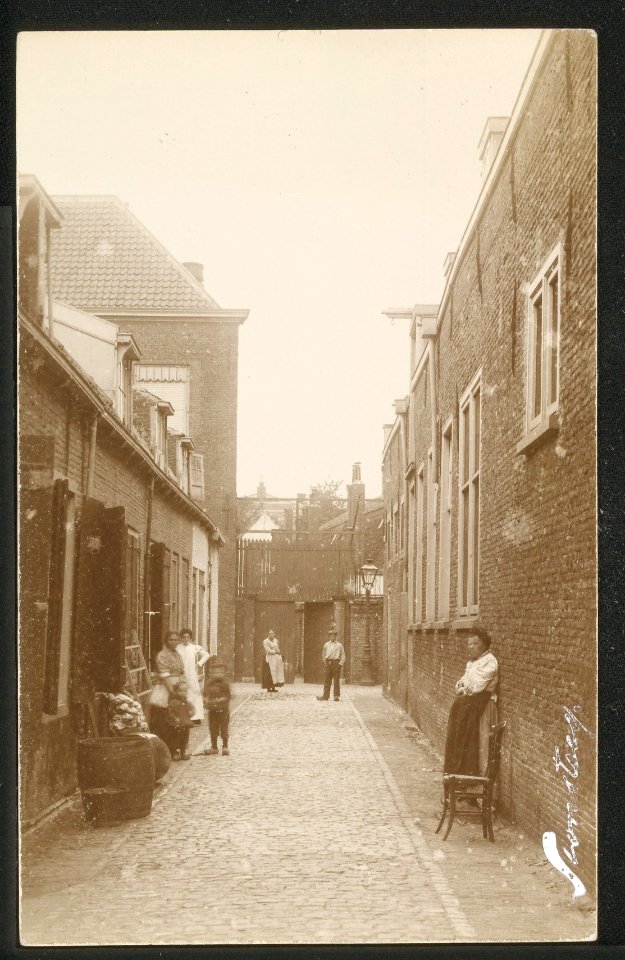 Obreen, Henri Guillaume Arnaud Sionsteeg. ErfgoedLeiden LEI001005554