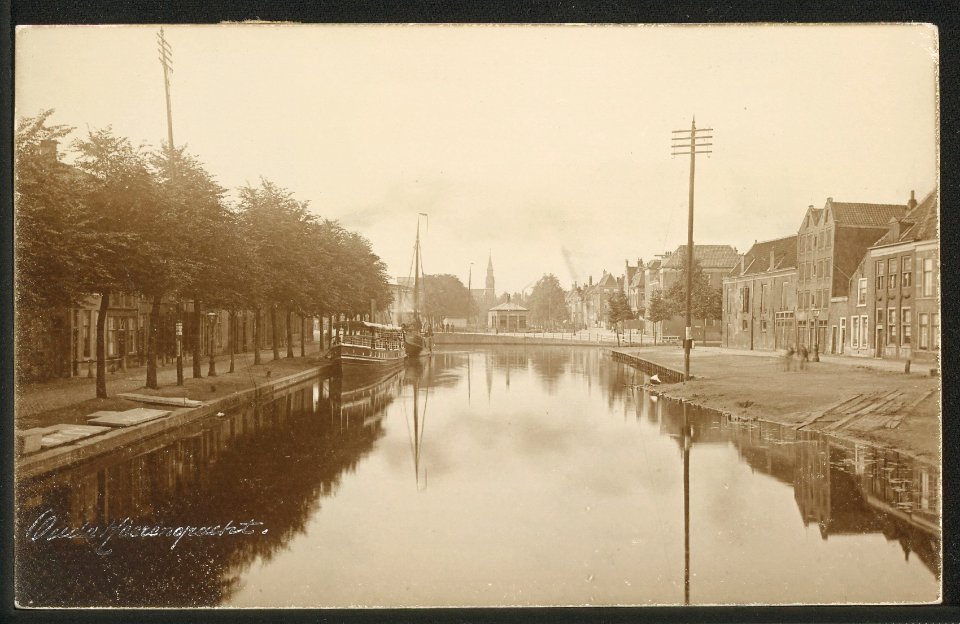 Obreen, Henri Guillaume Arnaud Oude Herengracht ErfgoedLeiden LEI001005356
