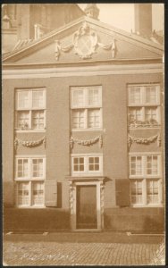 Obreen, Henri Guillaume Arnaud Pieterskerkhof 11. ErfgoedLeiden LEI001006875