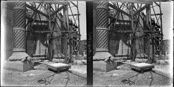Obres des construcció de la Sagrada Família (AFCEC BORDAS D 3846)