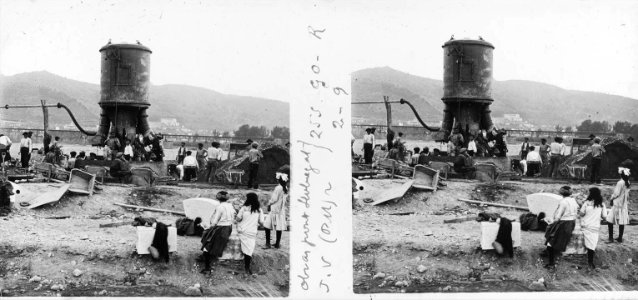 Obres del pont del Llobregat