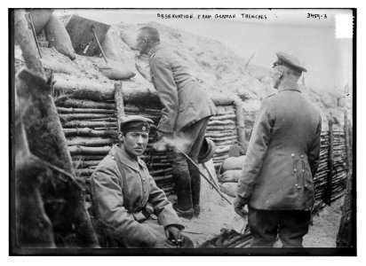 Observation from German Trenches LCCN2014698920 photo