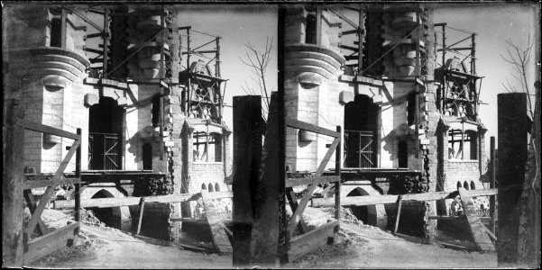 Obres des construcció de la Sagrada Família (AFCEC BORDAS D 3851)