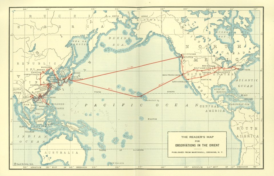 ObservationsOrientWalsh1919 Map
