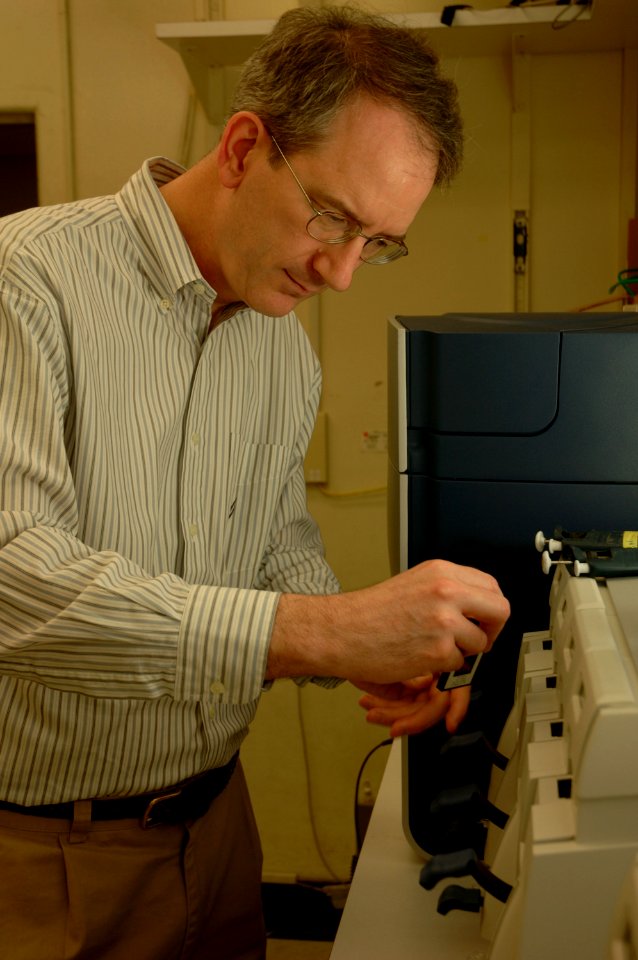 Observing microarray sample