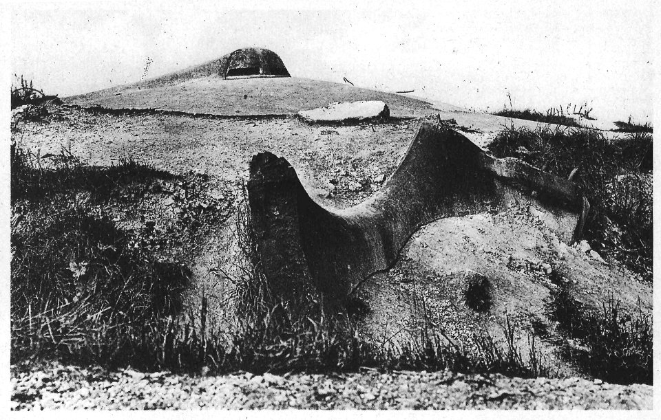 Observatoire d'artillerie face à la Woevre