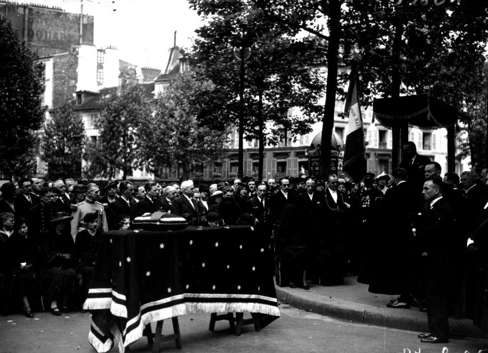 Obsèques de Fulgence Bienvenüe le 7 août 1936