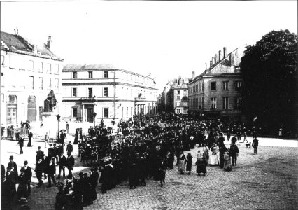 Obsèques Victor Crussy mai 1898