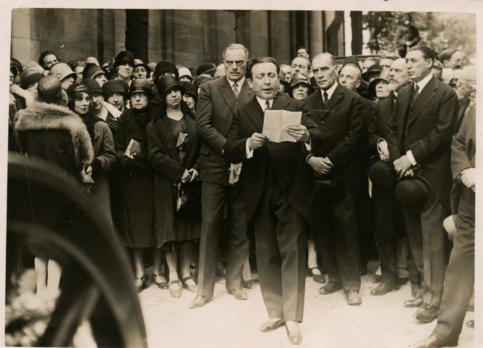 Obsèques de Georges Courteline