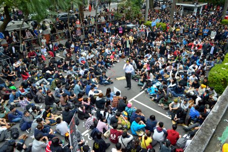Occupy Taiwan Legislature by VOA (5)